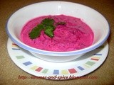 Beetroot Raita (Beetroot Yogurt Mix )