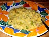 Dalia Moong Dal Khichdi / Broken Wheat and Split Yellow gram Veggie Recipe