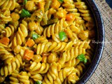 Easy One Pot Creamy Curry Pasta