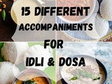 Easy Side Dish For Idli Dosa - South Indian side dishes