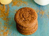 Eggless Gingersnaps Cookies Recipe For Christmas