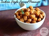 Microwave Masala Peanuts Recipe| Easy Snack Recipes