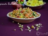 Sprouts Salad Recipe| No Cook Raw Recipes