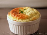 Souffle delicato di ricotta al profumo di timo