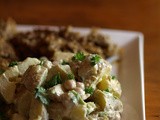 Chickpea and Potato Salad (and homemade cashew mayonnaise)