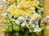 French Tarragon, Asparagus with Grated Eggs