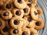 Peanut Butter Cookies with Chocolate Kiss