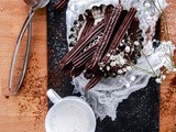 Churros al cioccolato al forno | Baked Chocolate Churros