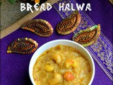Easy Wheat Bread Halwa