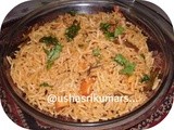Tomato vegetable pulav