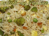 Broccoli Egg Fried Rice