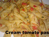 Cream Tomato Pasta