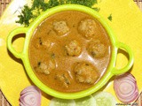 Meatball Curry i Mutton Keema Balls curry i Kaima Saaru