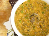 Mushroom peas curry recipe i Mushroom matar masala