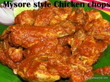 Mysore style chicken chops recipe