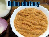 Onion chutney i raw onion chutney