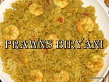 South Indian Prawns biryani recipe
