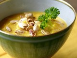 Squash and Pumpkin Soup with Garam Masala Spiced Tahini