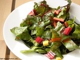 Swiss Chard and Yogurt Curry Sauce