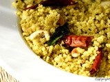 Upma with Pearl Millet