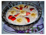 Broken Wheat and Oat Porridge with Fruits