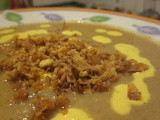 Cookbooks and Bookmarks Part ii: Egplant Foccacia, Roasted Cauliflower Soup & Raspberry Truffle Oatmeal