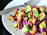 Cabbage and Cashew Salad