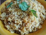 Easy Onion Brown Rice