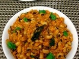 Black eyed beans curry / Chowlai ki sabzi