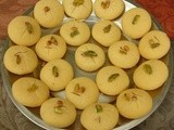 Quick Milk Peda / Fudge