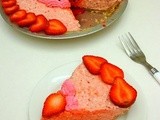 Strawberry Cheese cream Pie - my guest post for Sapana