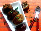 Bread Bonda(Fried bread and potato dumplings)