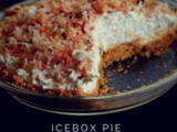 Pineapple Coconut icebox pie|Guest post