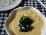 Coconut chutney with red chillies