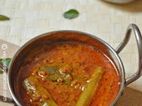 Kara kuzhambu recipe | kara kulambu with drumstick and brinjal