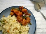 Vegetable rice | vegetable pulao