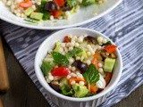 Couscous Salad | Mediterranean Style Couscous Salad