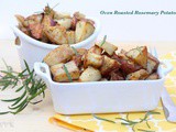 Oven Roasted Rosemary Potatoes | Thanksgiving Sides