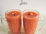 Apple carrot strawberry juice i fruit juice i strawberry drink