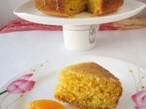 Orange sponge cake - egg free