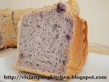 Purple Sweet Potatoes Chiffon Cake