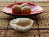 Atta Ladoo - Wheat Flour Ladoo - Easy Diwali Sweet Recipe