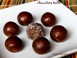 Chocolate Balls - 10  Minutes Chocolate Balls -  Easy Chocolate balls