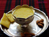 Easy Badam Halwa - Almond Halwa - Badam Ka Halwa - Easy Diwali Recipes