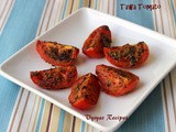 Easy Tawa Tomato - Tomatoes On Tawa
