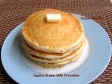Eggless buttermilk pancakes -( light spongy fluffy) - easy pancakes