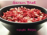 Garam Bhel - Garam Pori - Garam Borugulu (No Cook Recipe)