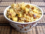 Indian Style Paneer Fried Rice - Spicy Paneer Fried Rice Recipe
