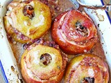 Baked apples with spices and nuts- Γεμιστά μήλα με μπαχαρικά και ξηρούς καρπούς