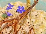 Fennel- leek risotto - Ριζότο με φινόκιο και πράσα